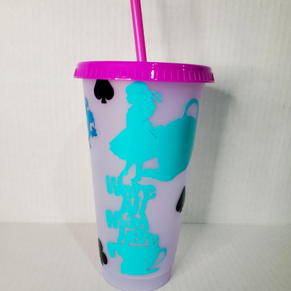 Color changing costume made cold cups Alice